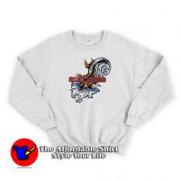 Sublime Fish Koi Classic Image White Sweatshirt