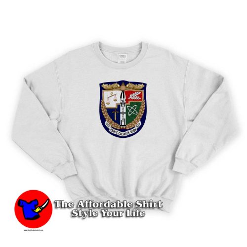 USS John C Calhoun Insignia Sweater 500x500 USS John C Calhoun Insignia Unisex Sweatshirt Cheap