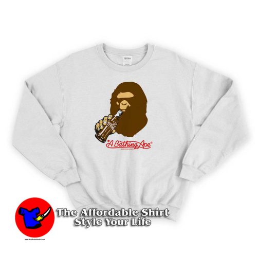 A Bathing Ape X Coca Cola Drink Unisex Sweater 500x500 A Bathing Ape X Coca Cola Drink Unisex Sweatshirt On Sale