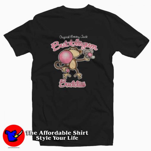 Bobby Jack Bubblegum Buddies Monkey Tshirt 500x500 Bobby Jack Bubblegum Buddies Monkey T shirt On Sale