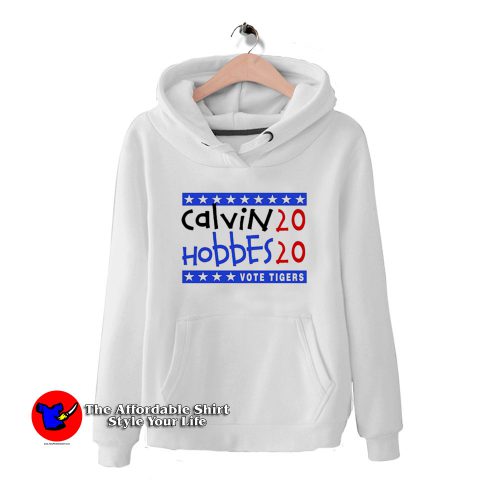 Calvin and Hobbes 2020 Vote Tiger Unisex Hoodie 500x500 Calvin and Hobbes 2020 Vote Tiger Unisex Hoodie On Sale