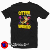 Cute Astronaut Pun Colorful Planets Galaxy T-shirt