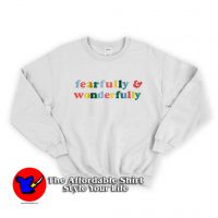 Fearfully & Wonderfully Rainbow Unisex Sweatshirt