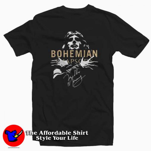 Freddie Mercury Bohemian Rhapsody Unisex T shirt 500x500 Freddie Mercury Bohemian Rhapsody Unisex T shirt On Sale