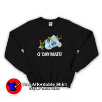 G’Day Mate Shirt Cute Koala Bear Unisex Sweatshirt