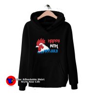 Happy Bastille Day French Rooster Unisex Hoodie