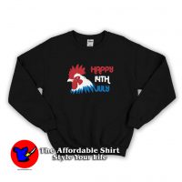 Happy Bastille Day French Rooster Unisex Sweatshirt