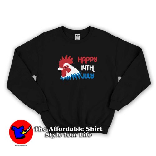 Happy Bastille Day French Rooster Unisex Sweater 500x500 Happy Bastille Day French Rooster Unisex Sweatshirt On Sale