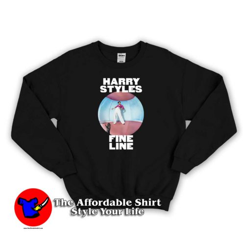 Harry Styles Fine Line Black Unisex adult Sweater 500x500 Harry Styles Fine Line Black Unisex Sweatshirt On Sale