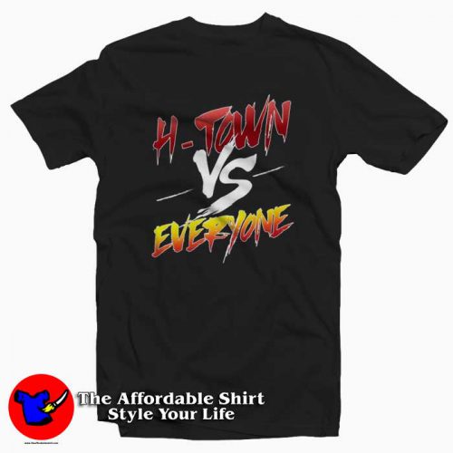 Htown vs Everyone Houston Baseball Unisex Tshirt 500x500 Htown vs Everyone Houston Baseball T shirt On Sale