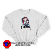 Kayne West YEEZUS Face Art Unisex Sweatshirt