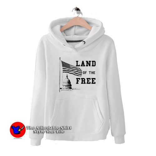 Land of the Free The White House Unisex Hoodie 500x500 Land of the Free The White House Unisex Hoodie On Sale