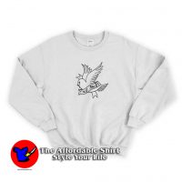 Lil Peep Blanc Cry Baby Bird Unisex Sweatshirt