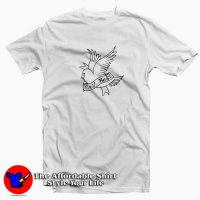 Lil Peep Blanc Cry Baby Bird Unisex T-shirt