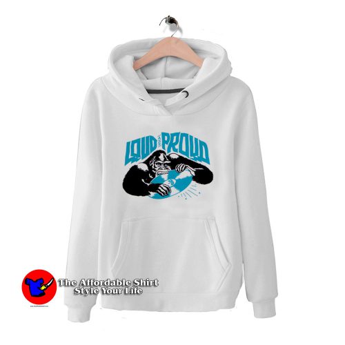 Loud Proud Gorilla Cassette Unisex Hoodie 500x500 Loud & Proud Gorilla Cassette Unisex Hoodie On Sale