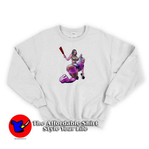 Mariah Carey spanking Nicki Minaj Sweater 500x500 Mariah Carey Spanking Nicki Minaj Unisex Sweatshirt On Sale