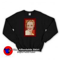 Vintage Red Olivia de Havilland Unisex Sweatshirt