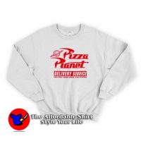 Pizza Planet Delivery Service Logo Unisex Sweatshirt