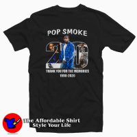 Pop Smoke Thank You For The Memories T-shirt