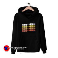 Retro Bintage Dirty Hippie Unisex Hoodie