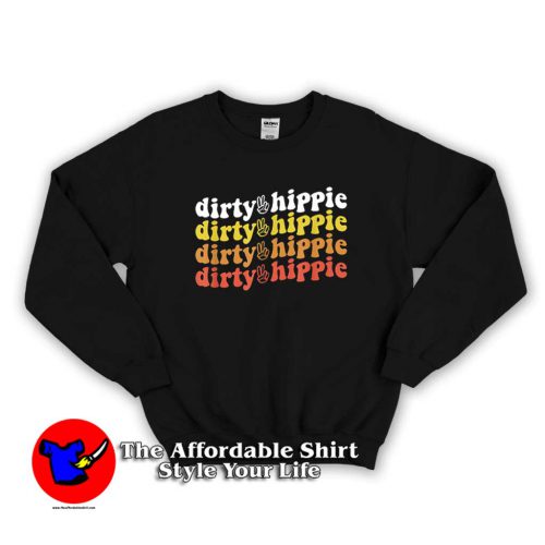 Retro Bintage Dirty Hippie Unisex Sweater 500x500 Retro Bintage Dirty Hippie Unisex Sweatshirt On Sale