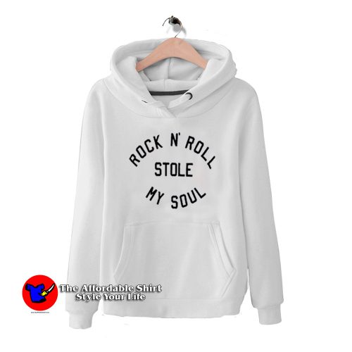 Rock N Roll Stole My Soul Unisex Hoodie 500x500 Rock N Roll Stole My Soul Unisex Hoodie On Sale