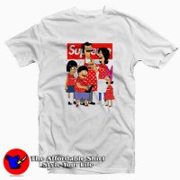 Supreme Box Parody Family Bob's Burgers T-shirt