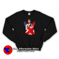 The Rolling Stones Mick Jegger Flag Sweatshirt