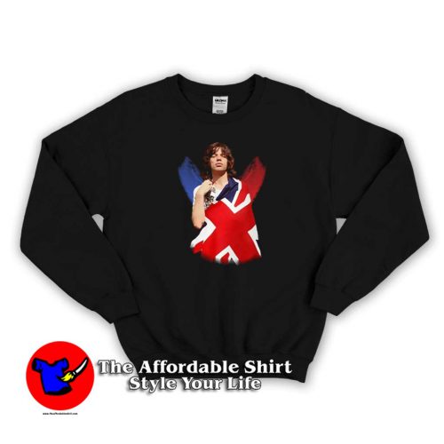 The Rolling Stones Mick Jegger Flag Sweater 500x500 The Rolling Stones Mick Jegger Flag Sweatshirt On Sale