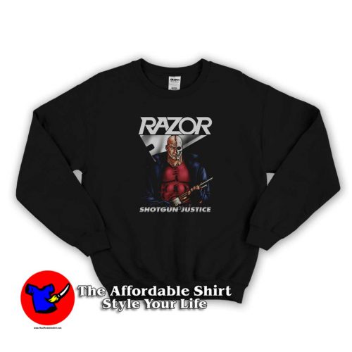 Vintage Razor Shotgun Justice Unisex Sweatshirt 500x500 Vintage Razor Shotgun Justice Unisex Sweatshirt On Sale