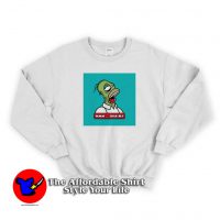 Homer Simpson Zombie Mr Brain Unisex Sweatshirt