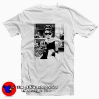 Audrey Hepburn Sunglasses Breakfast T-shirt