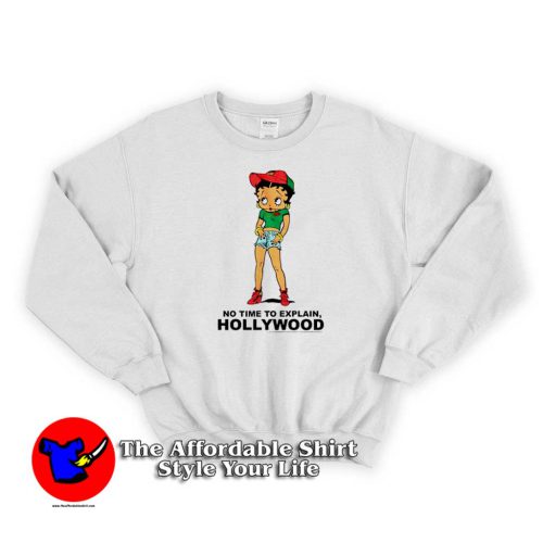 Awesome Betty Boop Holly Go Hard Sweatshirt 500x500 Awesome Betty Boop Holly Go Hard Sweatshirt On Sale