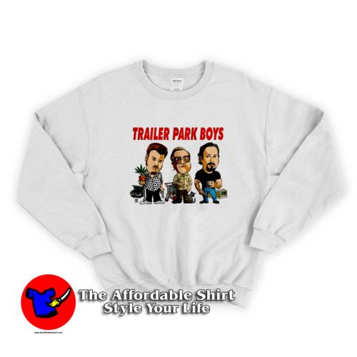 Awesome Cute Trailer Park Boys Cartoon Sweater 500x500 Awesome Cute Trailer Park Boys Cartoon Sweatshirt Cheap