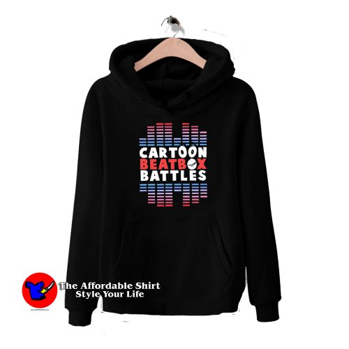 Cartoon BeatBox Battles HoodieTAS 500x500 Cartoon BeatBox Battles Graphic Hoodie On Sale