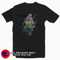 Cool Marvel Thor God of Thunder T-shirt