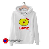 Cute Cartoon Pacman Love Kissing Hoodie