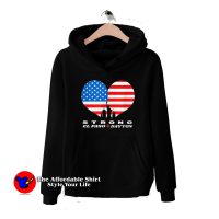 Dayton Strong Heart American Flag Unisex Hoodie