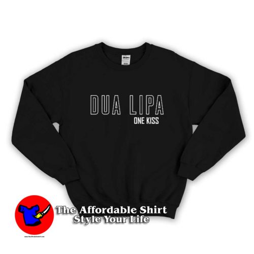 Dua Lipa One Kiss Music Tour Unisex Sweater 500x500 Dua Lipa One Kiss Music Tour Unisex Sweatshirt On Sale