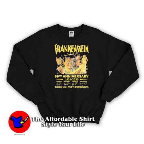 Frankenstein 89th Anniversary 1931 2020 Sweater 500x500 Frankenstein 89th Anniversary 1931 2020 Sweatshirt For Thank You For The Memories