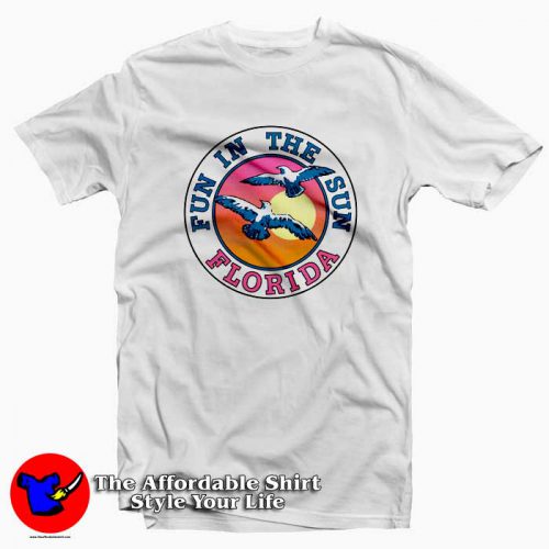 Fun In The Sun Florida Beach Tshirt 500x500 Fun In The Sun Florida Beach Summer T shirt On Sale