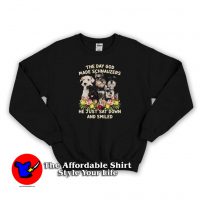 Funny National Dog Day Quote Unisex Sweatshirt