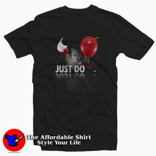 Funny Nike Pennywise Just Do IT Tshirt 500x500 Funny Nike Pennywise Just Do IT T shirt On Sale