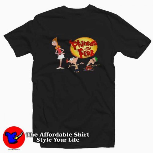 Funny Vintage Dotion Phineas And Ferb Tshirt 500x500 Funny Vintage Dotion Phineas And Ferb T shirt Cheap