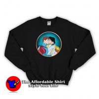 Gay Pride Kissing Disney Prince Funny Sweatshirt