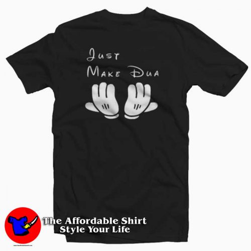 JUST MAKE DUA Tshirt 500x500 New Just Make Dua Lipa Graphic T shirt On Sale