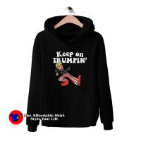 Keep On Trumpin Funny Usa Flag Hoodie