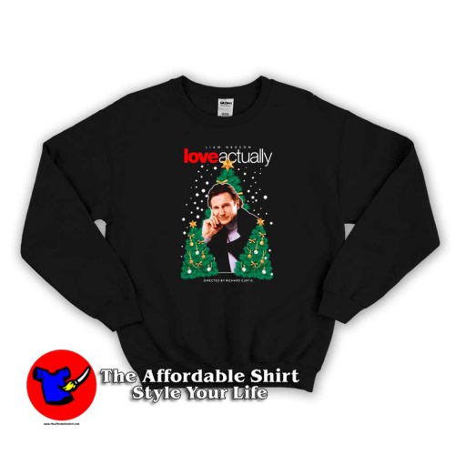 Liam Neeson Love Actually Unisex Sweater 500x500 Liam Neeson Love Actually Unisex Sweatshirt On Sale