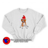 Lovely Santa Beagle Xmas National Dog Day Sweatshirt