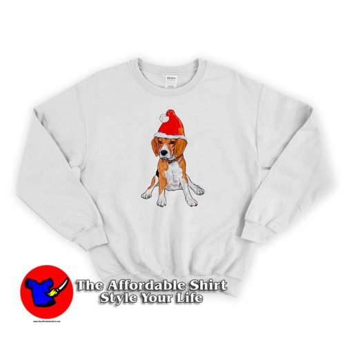 Lovely Santa Beagle Xmas National Dog Day Sweater 500x500 Lovely Santa Beagle Xmas National Dog Day Sweatshirt On Sale